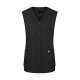 KARLOWSKY Damen Kasack ESSENTIAL Ärmellos V-Neck Schwarz
