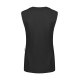 KARLOWSKY Damen Kasack ESSENTIAL Ärmellos V-Neck Schwarz
