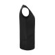 KARLOWSKY Damen Kasack ESSENTIAL Ärmellos V-Neck Schwarz