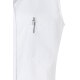 KARLOWSKY Damen Kasack ESSENTIAL Ärmellos V-Neck Modern-Fit Weiß