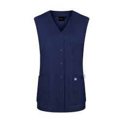 KARLOWSKY Damen Kasack ESSENTIAL Ärmellos V-Neck Marine