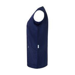 KARLOWSKY Damen Kasack ESSENTIAL Ärmellos V-Neck Marine