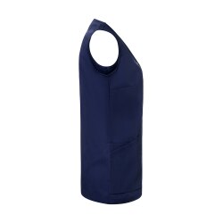 KARLOWSKY Damen Kasack ESSENTIAL Ärmellos V-Neck Marine
