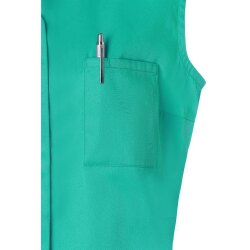 KARLOWSKY Damen Kasack ESSENTIAL Ärmellos V-Neck Smaragdgrün