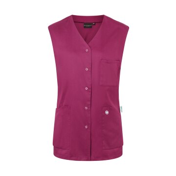 KARLOWSKY Damen Kasack ESSENTIAL Ärmellos V-Neck Fuchsia