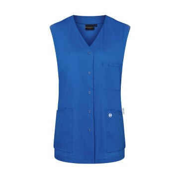 KARLOWSKY Damen Kasack ESSENTIAL Ärmellos V-Neck Königsblau
