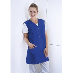 KARLOWSKY Damen Kasack ESSENTIAL Ärmellos V-Neck Königsblau