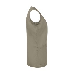 KARLOWSKY Damen Kasack ESSENTIAL Ärmellos V-Neck Salbei