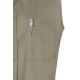 KARLOWSKY Damen Kasack ESSENTIAL Ärmellos V-Neck Salbei