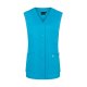 KARLOWSKY Damen Kasack ESSENTIAL Ärmellos V-Neck Pazifikblau