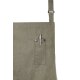 KARLOWSKY Latzschürze Denim-Style ROCK-CHEF®-Stage2 75x90cm Moosgrün