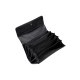 Karlowsky Kellnerbörse (Geldbörse) mit Druckknopf 19 x 11,5 cm Polyester Schwarz