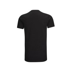 Seidensticker Herren T-Shirt Kurzarm Rundhals Jersey Schwarz