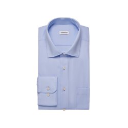 Seidensticker BUSINESS Hemd Langarm Kent Comfort-Fit Hellblau