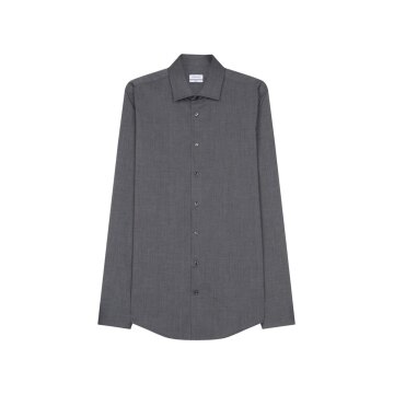 Seidensticker BUSINESS Hemd 72er Langarm Kent Slim-Fit Anthrazit