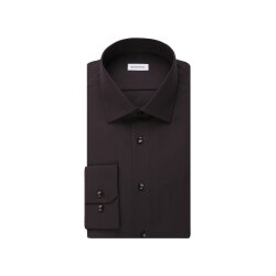 Seidensticker BUSINESS Hemd 72er Langarm Kent Slim-Fit Schwarz