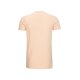 Seidensticker Herren T-Shirt Kurzarm V-Neck Slim Jersey Nude