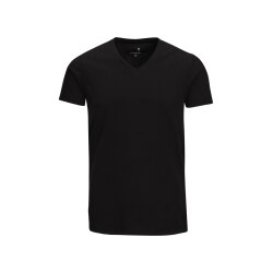 Seidensticker Herren T-Shirt Kurzarm V-Neck Slim Jersey...