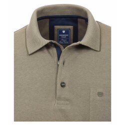 REDMOND Casual Herren Polo-Shirt Kurzarm Regular-Fit Jersey Schilfgrün XXL
