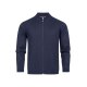 Greiff STRICK Herren Strickjacke Reißverschluss Regular Dunkelblau