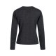 Greiff STRICK Damen Strickjacke V-Neck Knopfleiste Dunkelgrau