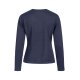 Greiff STRICK Damen Strickjacke V-Neck Knopfleiste Dunkelblau