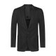 Greiff Corporate Wear CASUAL Herren Business-Sakko Reverskragen Regular Fit Polyestermix OEKO TEX® Glencheck Anthrazit