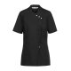 Greiff CARE Damen Kasack Kurzarm Regular-Fit TENCEL Schwarz