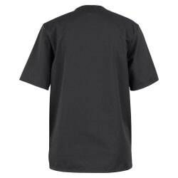 beb Basic Kasack Unisex Kurzarm Schwarz