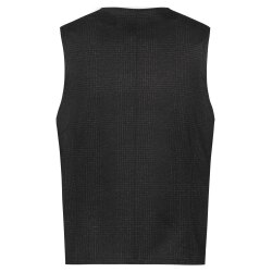 Greiff CASUAL Herren Weste V-Neck Regular Glencheck...