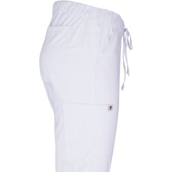 beb MEDIZIN/PFLEGE Unisex SCHLUPFHOSE Baumwollmix Stretch Weiß