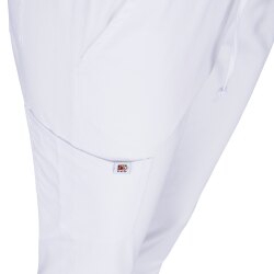 beb MEDIZIN/PFLEGE Unisex SCHLUPFHOSE Baumwollmix Stretch Weiß