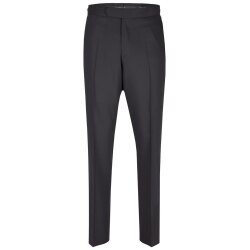 Wilvorst CLASSICs Herren Smokinghose Classic Fit Schwarz 48