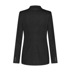Greiff CASUAL Damen Jersey Longblazer Regular Anthrazit Glencheck 42