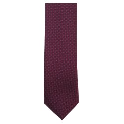 VENTI Herren Business-Krawatte 5cm Polyester/Seidenmix...