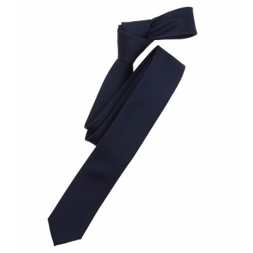 VENTI Herren Business-Krawatte 5cm gewebt Marine