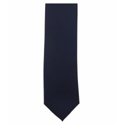 VENTI Herren Business-Krawatte 5cm gewebt Marine