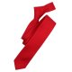 VENTI Herren Business-Krawatte 6cm Polyester/Seidenmix gewebt Rot