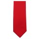 VENTI Herren Business-Krawatte 6cm Polyester/Seidenmix gewebt Rot
