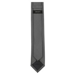 VENTI Herren Business-Krawatte 6cm Polyester/Seidenmix...