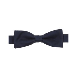 VENTI Herren Fliege 12x5cm Polyester/Seidenmix gewebt Marine