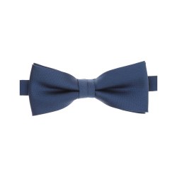 VENTI Herren Fliege 12x5cm Polyester/Seidenmix gewebt Blau