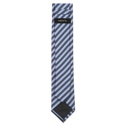 VENTI Herren Business-Krawatte 6cm Seide gewebt Hellblau...