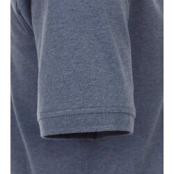 CASAMODA Herren Poloshirt Kurzarm Regular Stretch Piqué Blau S