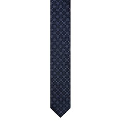 VENTI Herren Business-Krawatte 6cm Seide gewebt Blau...