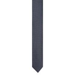 VENTI Herren Business-Krawatte 6cm Seide gewebt Blau...