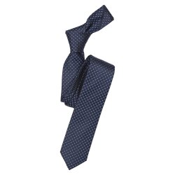 VENTI Herren Business-Krawatte 6cm Seide gewebt Blau...