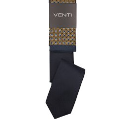 VENTI Herren Krawatte Einstecktuch Set-2-tlg Seide gewebt...