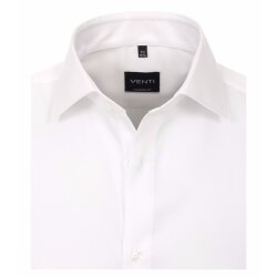 VENTI Herren Businesshemd 69er Langarm Kent Modern-Fit Weiß