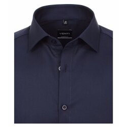 VENTI Herren Businesshemd 69er Langarm Kent Modern-Fit Marine